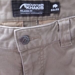 Mountain Khakis Tan Relaxed Fit Trousers
